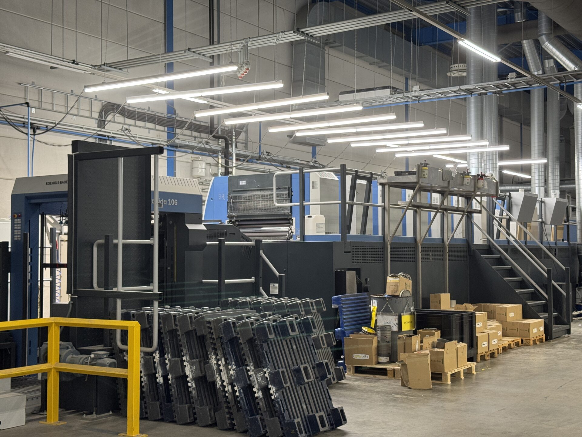 KBA Rapida 106-7+LTTL offset press